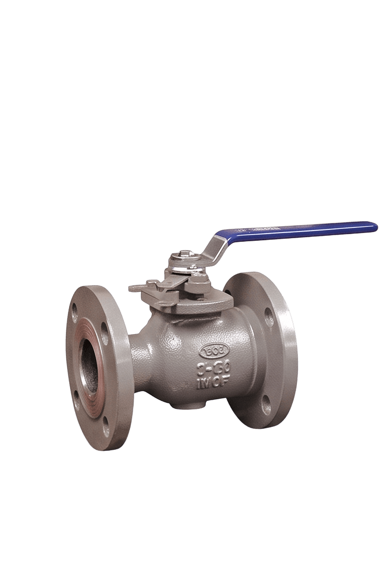 Angle type stainless steel cap screwed control valve, CE approved, supplied in Nepal