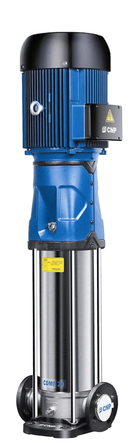 Vertical multistage booster pump for water supply in Nepal
