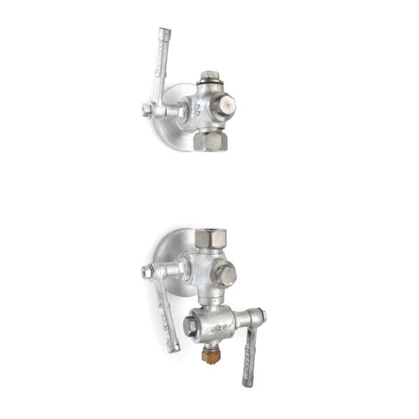 Cast steel sleeve packed water level gauge Model CS-6, supplied in Nepal