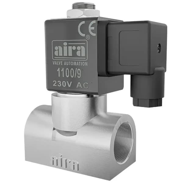 2/2-way direct acting solenoid valve, supplied in Nepal