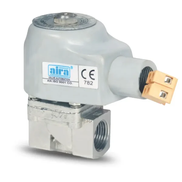 2/2-way direct acting solenoid valve for steam, supplied in Nepal