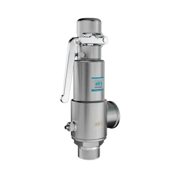 IBR approved pop type screwed safety valve, supplied in Nepal