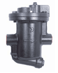 PT23 / PT23L cast iron inverted bucket steam trap with integral strainer, supplied in Nepal